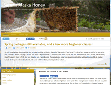 Tablet Screenshot of alaskahoney.com